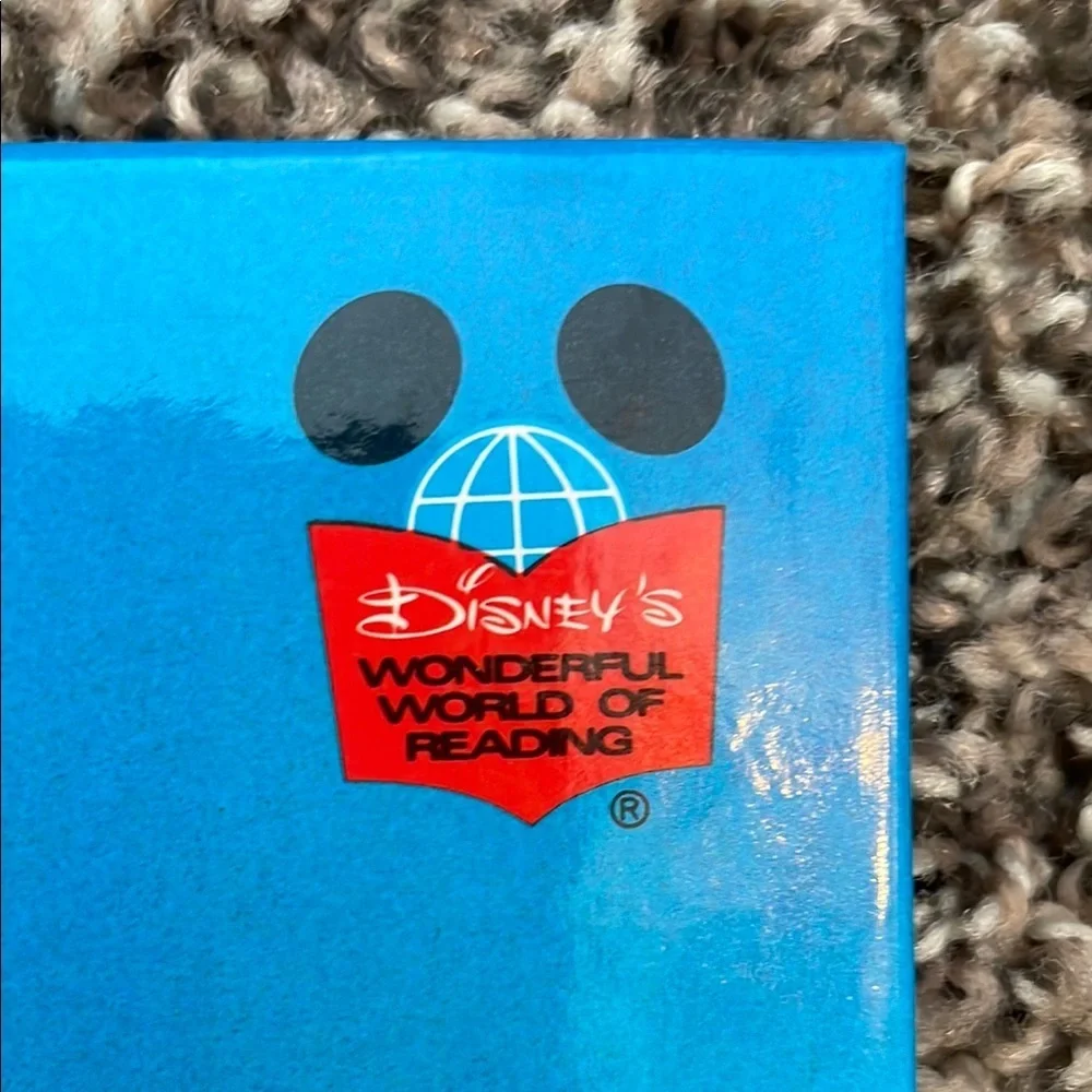 Disney Kids Learning Books - Blue and Red